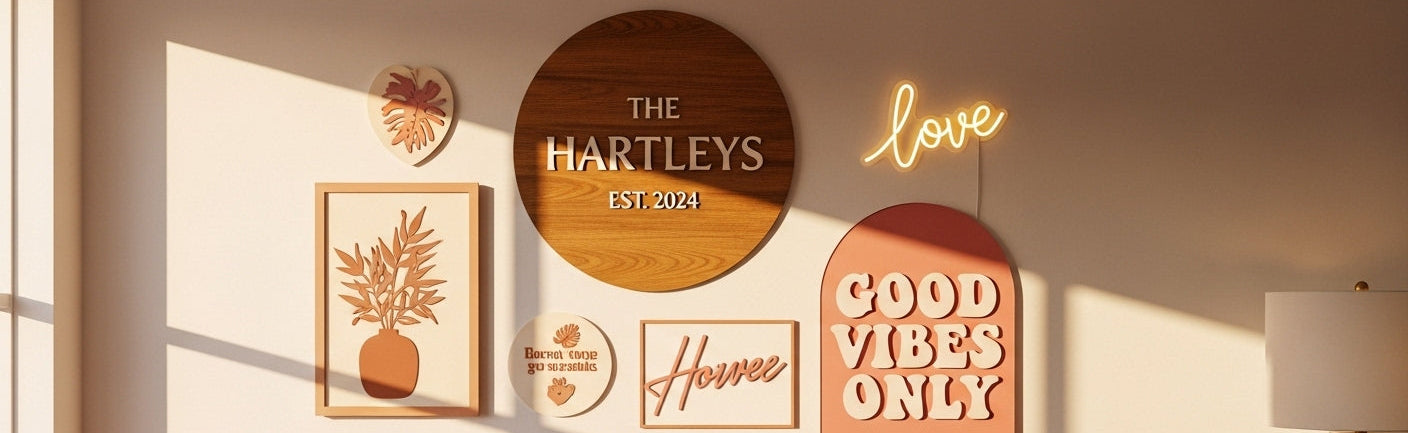 Personalized Signs for Home