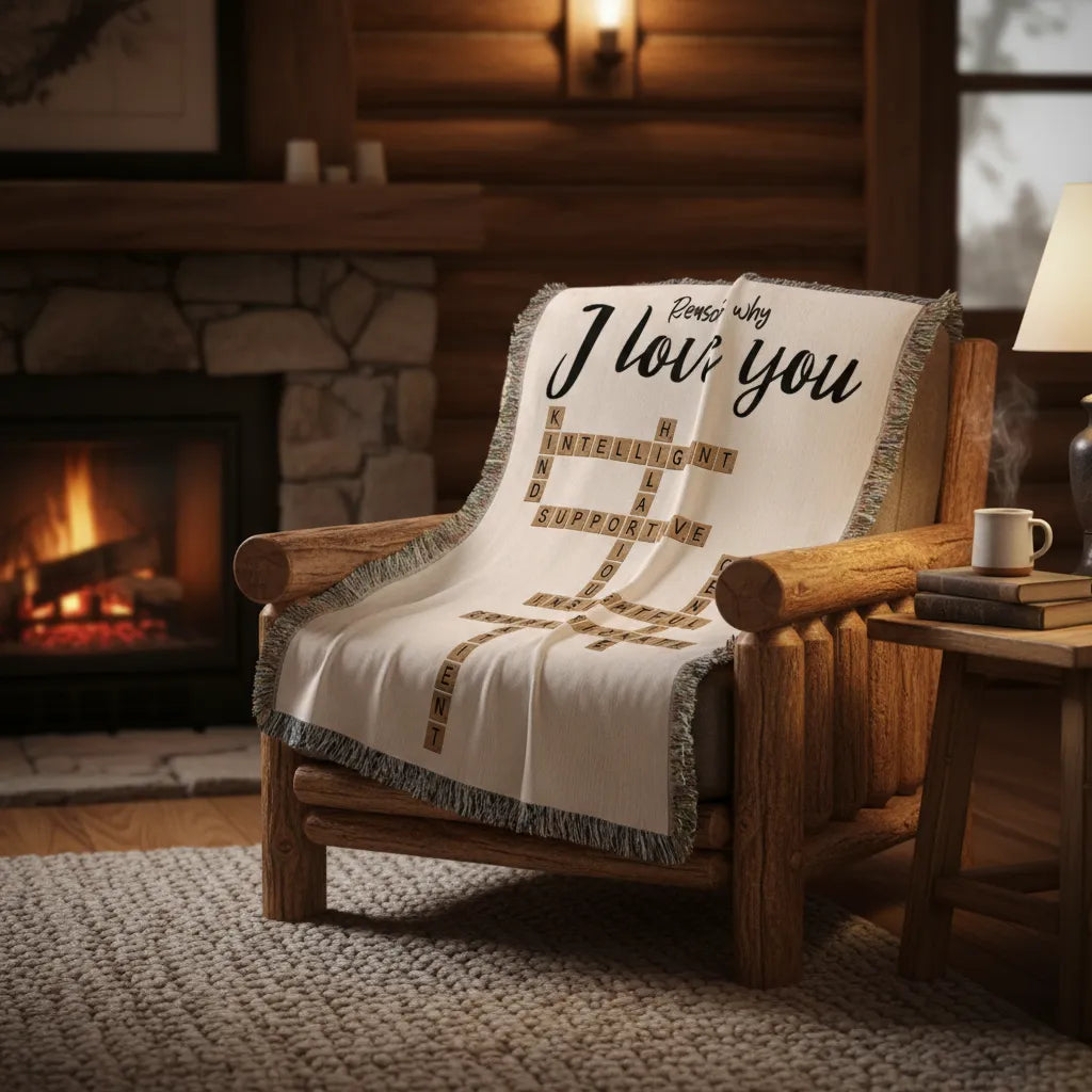 Reasons I Love You Blanket