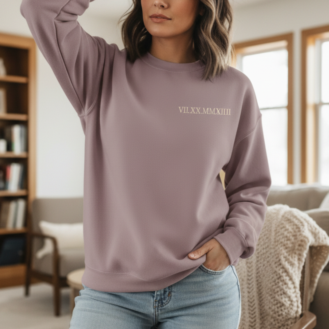 Embroidered Sentimental Sweatshirt