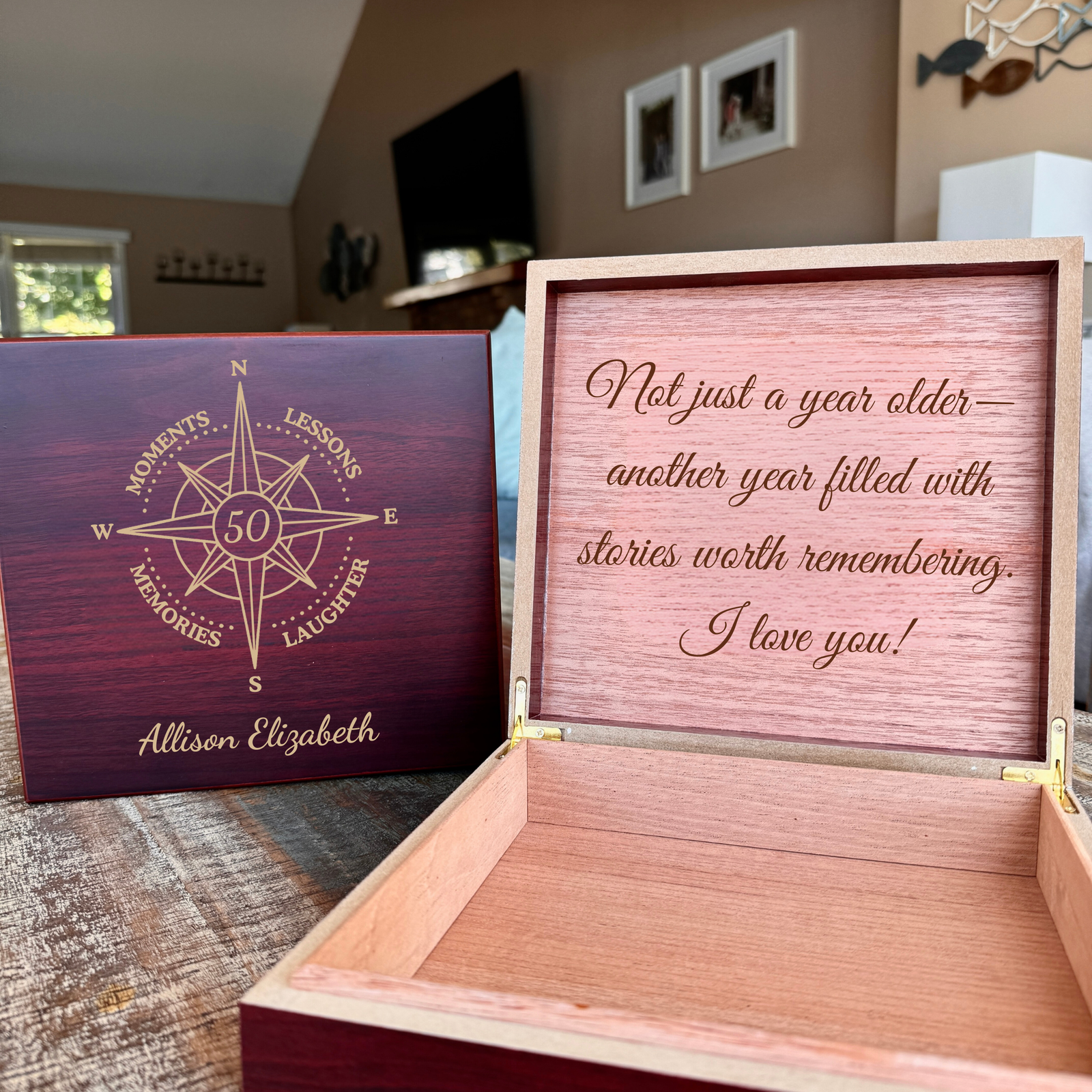 Timeless Birthday Keepsake Box