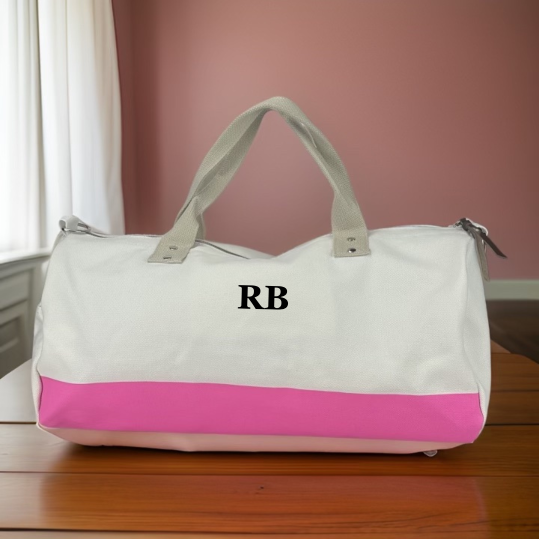 Elegant Personalized Weekender Bag