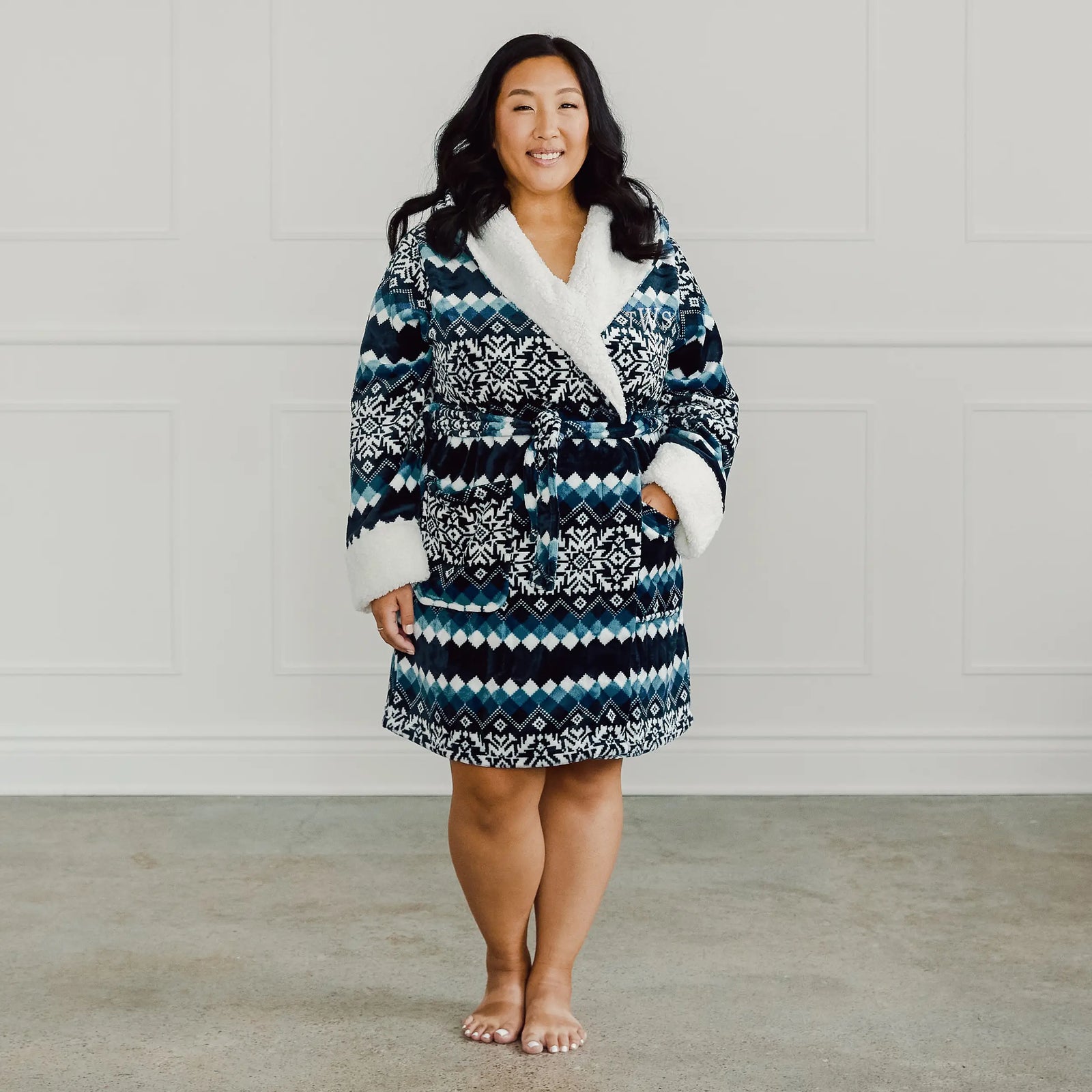 Personalized Custom Embroidered Plush Robe for her, Customized Gifts for Women by Groovy Girl Gifts