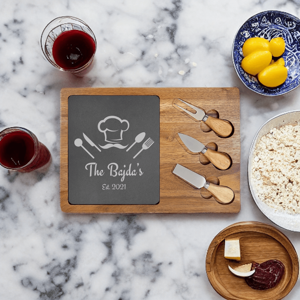 Personalized Custom Family Charcuterie Board for her, Customized Gifts for Women by Groovy Girl Gifts