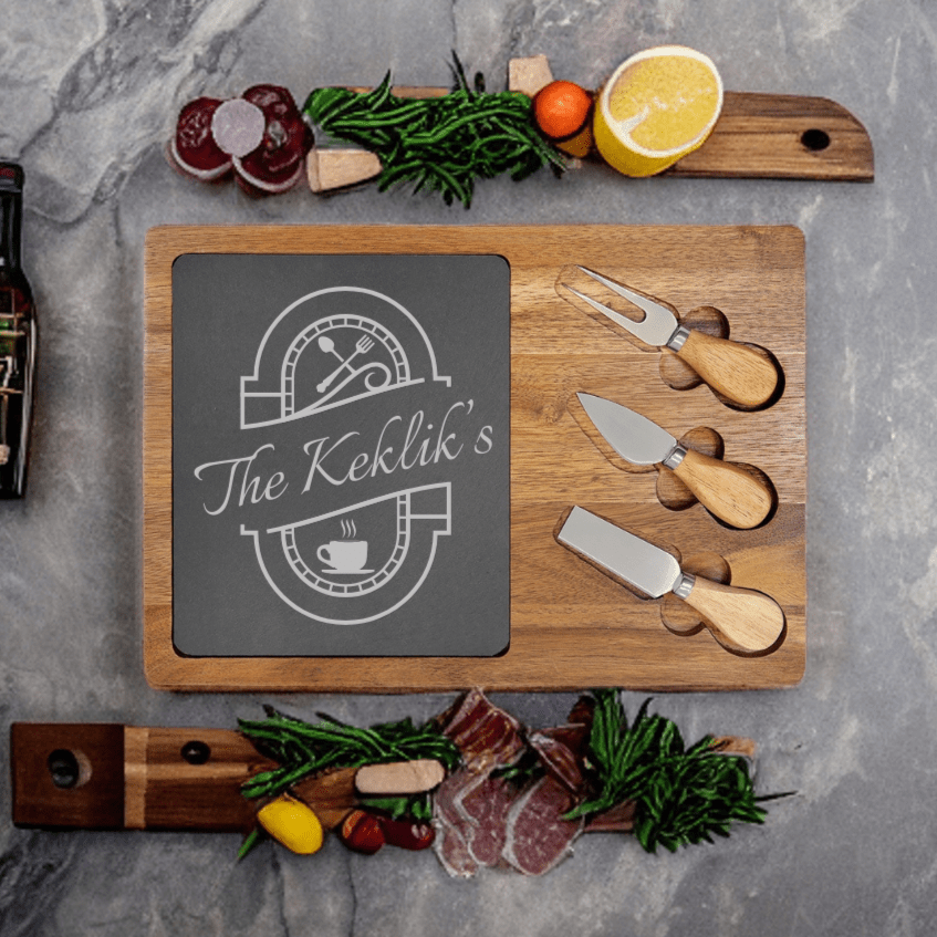 Personalized Custom Family Charcuterie Board for her, Customized Gifts for Women by Groovy Girl Gifts