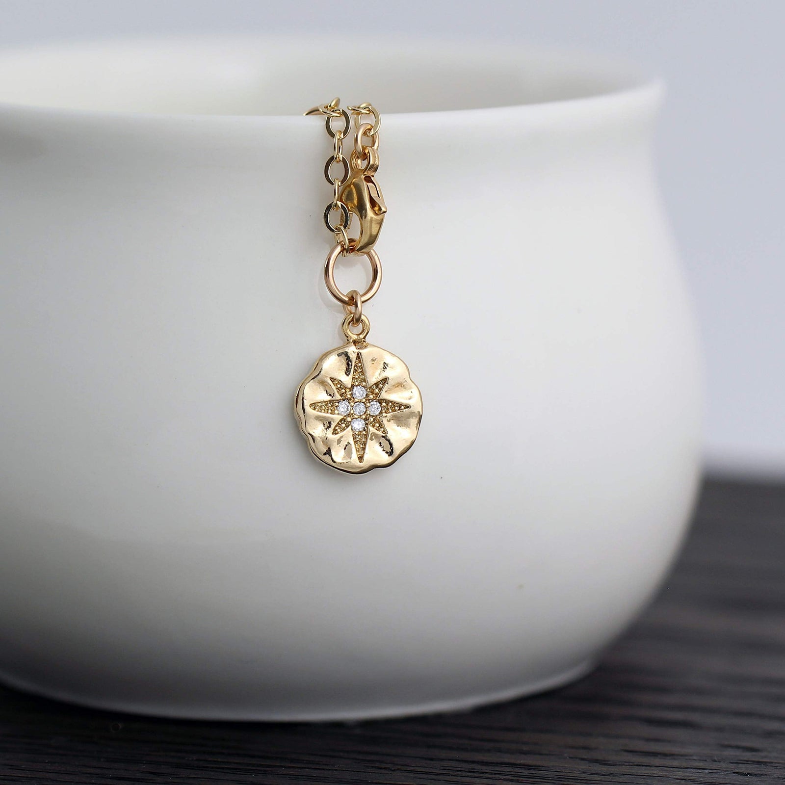 Diamond Starburst Retirement Bracelet – Farewell Gift for Women – Coworker, Teacher, Nurse, or Friend