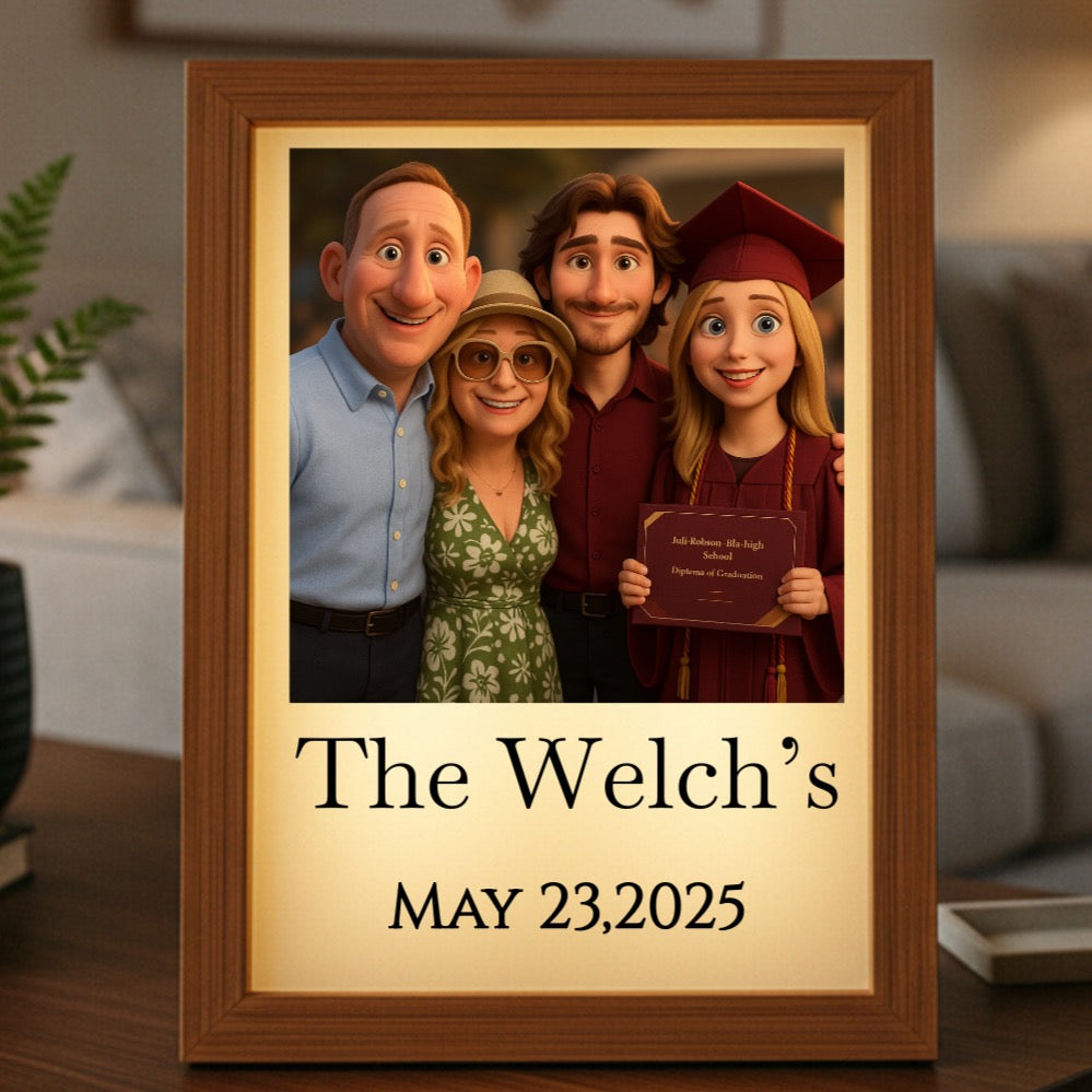 Animated Family Photo Light Box