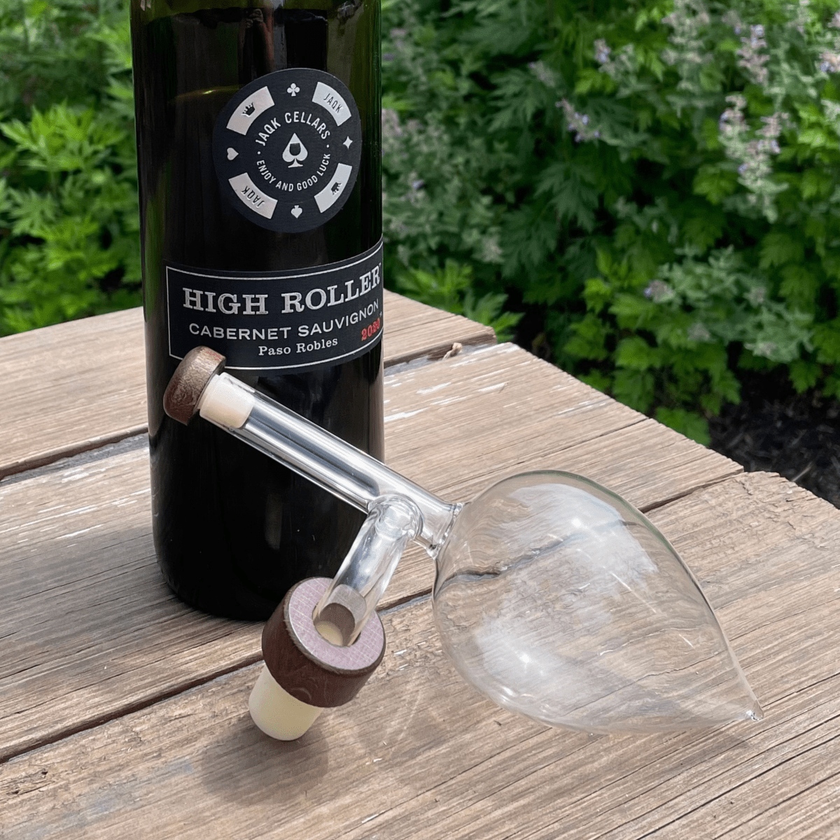 Personalized Anniversary Wine and Tray Set for her, Customized Gifts for Women by Groovy Girl Gifts