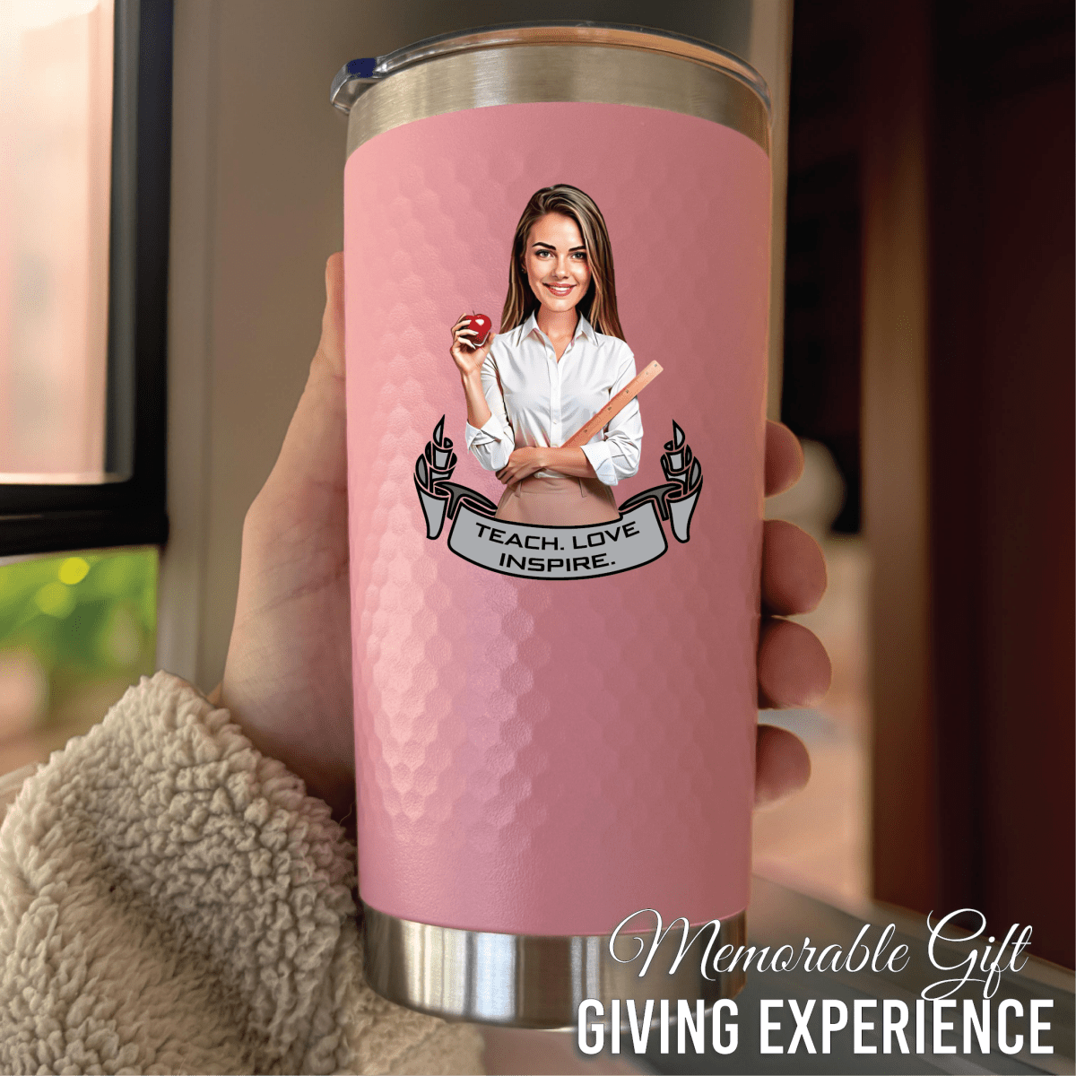 Personalized A+ Tumbler for her, Customized Gifts for Women by Groovy Girl Gifts