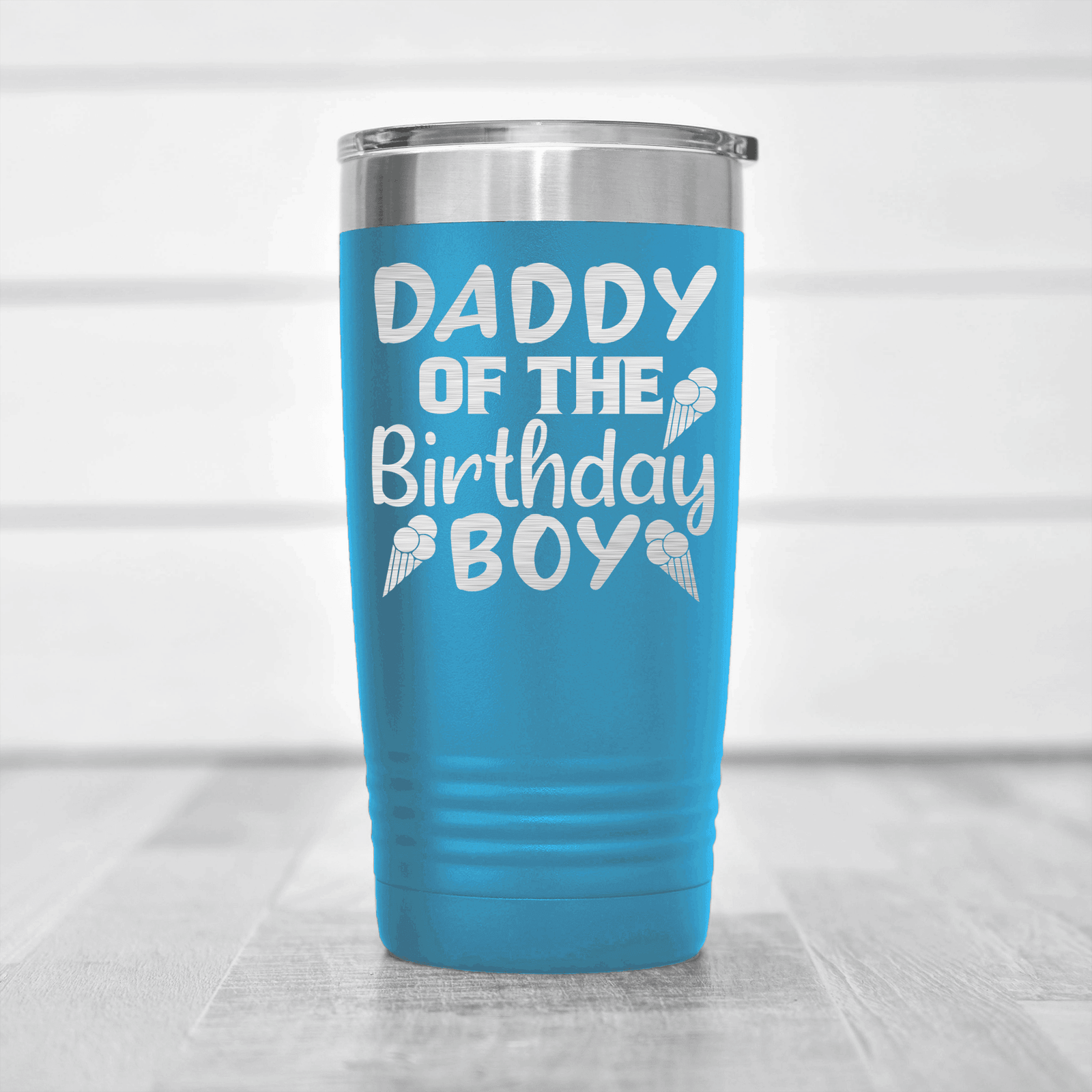 Light Blue birthday tumbler Birthday Dad