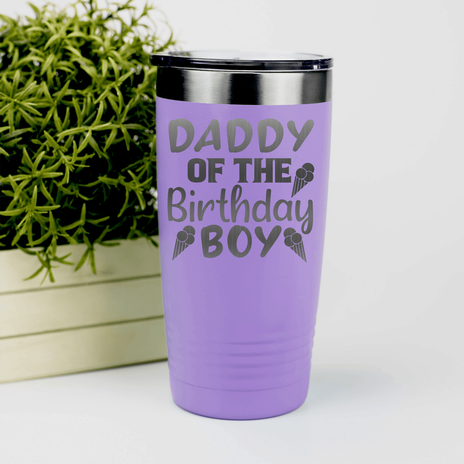 Light Purple birthday tumbler Birthday Dad