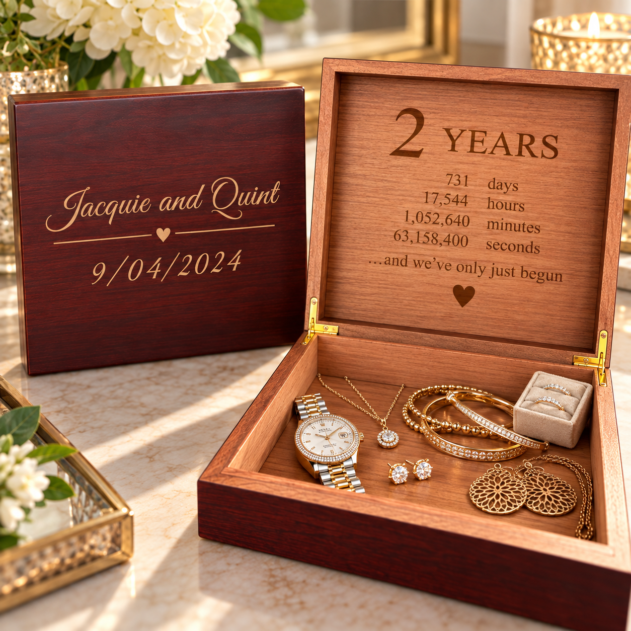 Keepsake Personalized Moment Jewelry Box