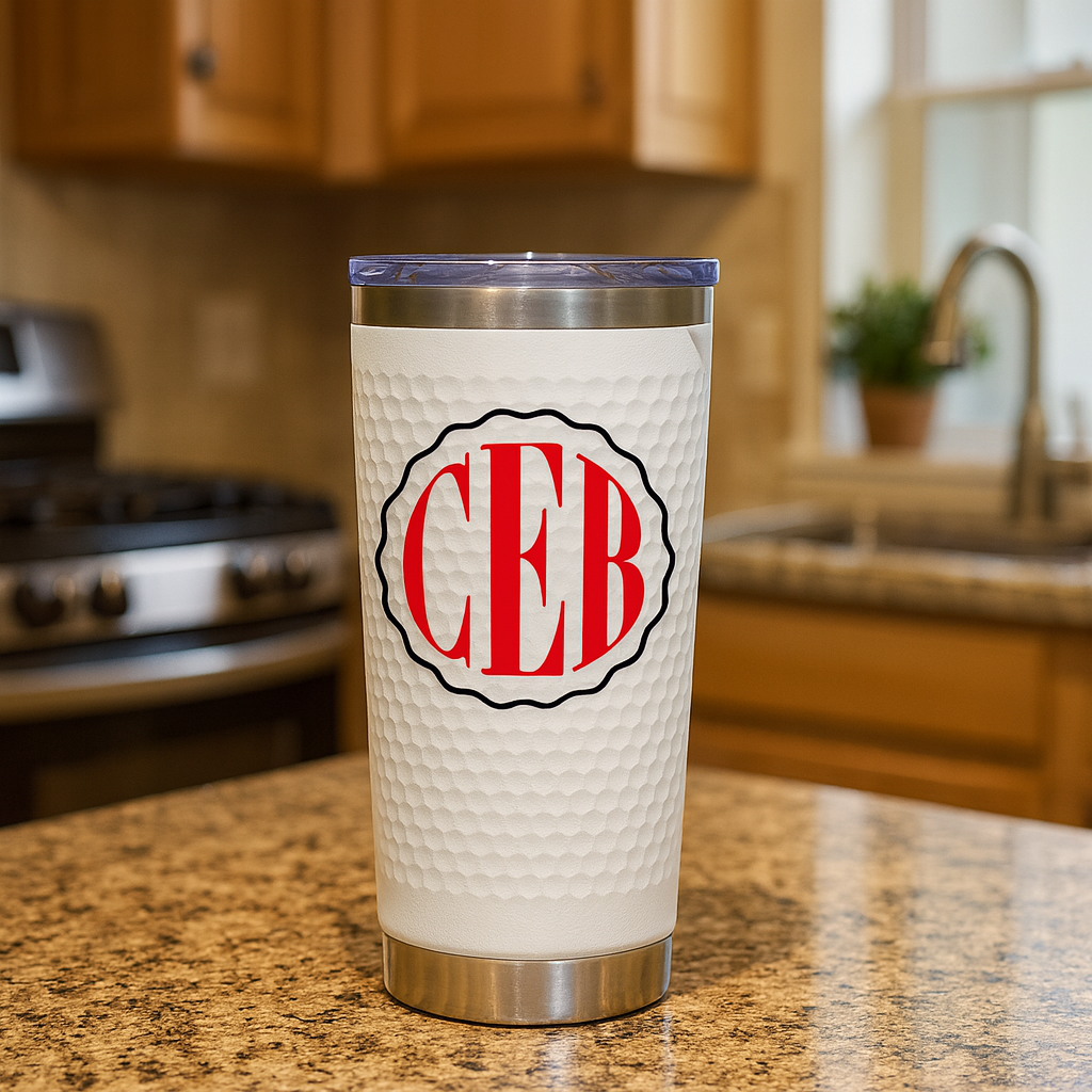 Monogrammed On-the-Go Tumbler