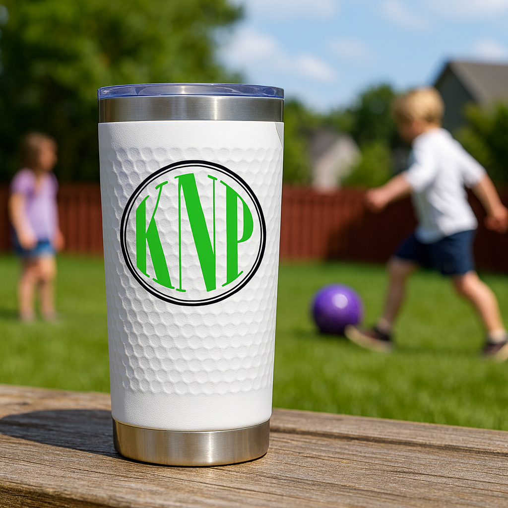 Monogrammed On-the-Go Tumbler