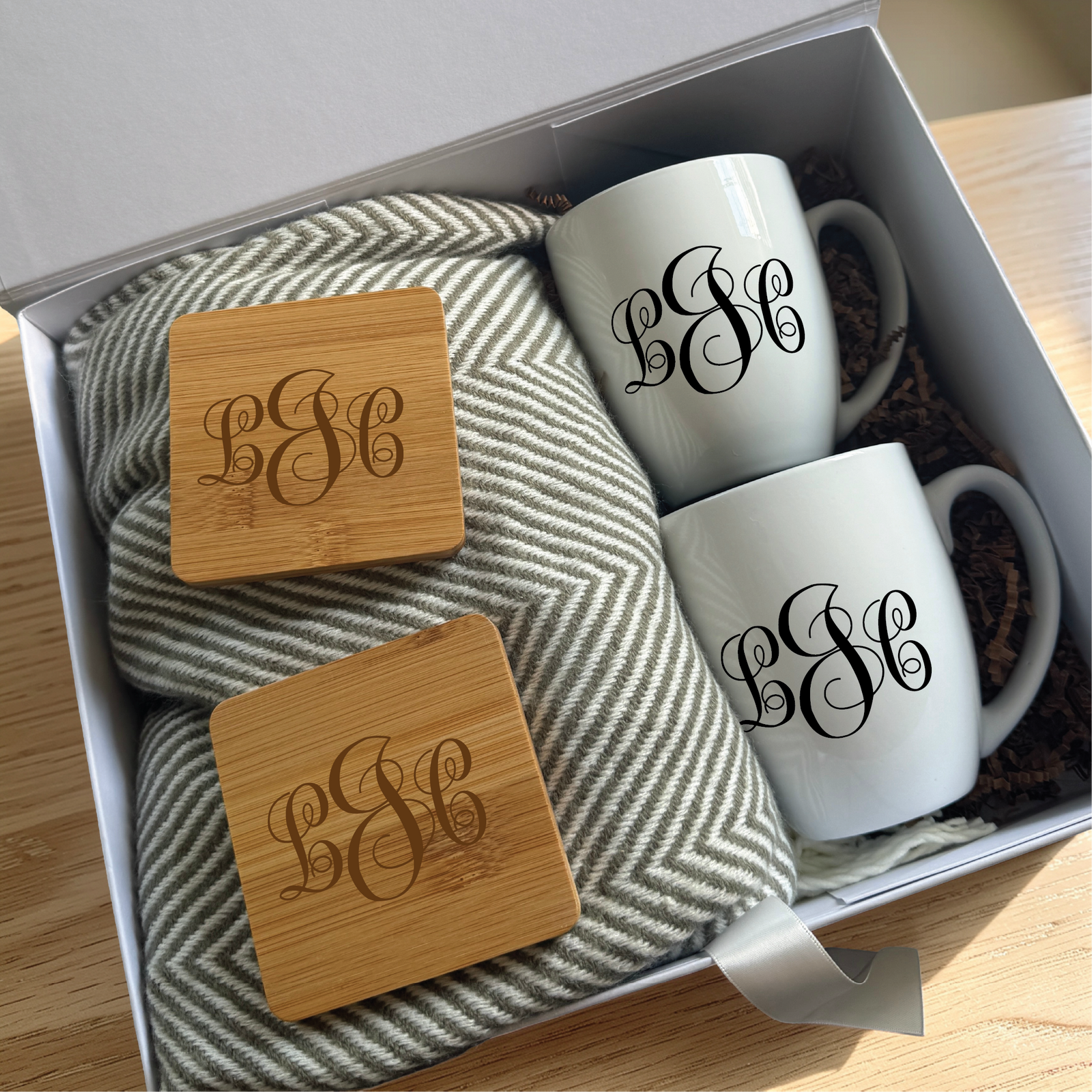 Cozy Morning Personalized Gift Set