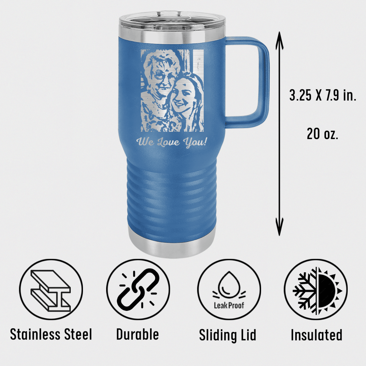 Personalized Traveling Memories Mug for her, Customized Gifts for Women by Groovy Girl Gifts