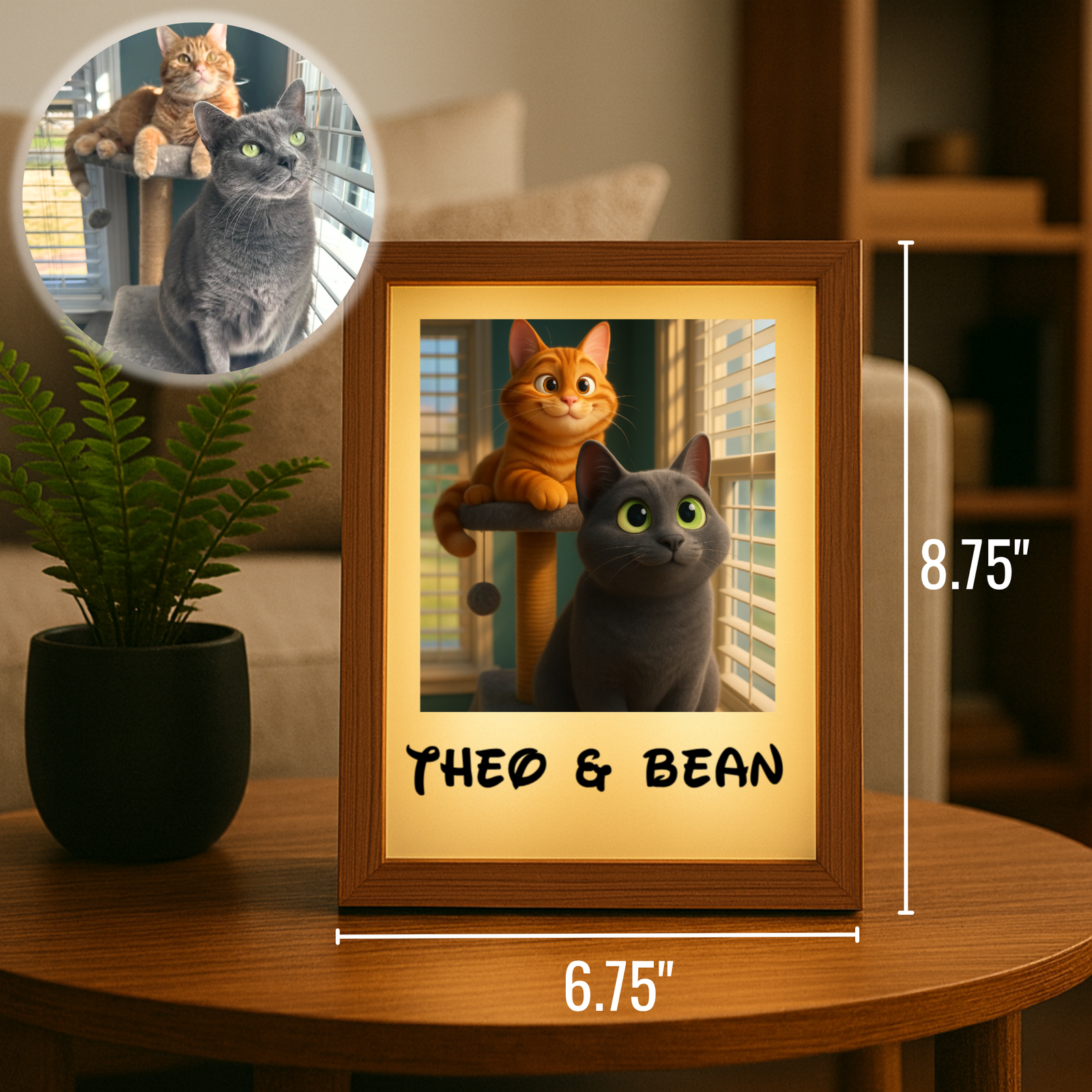 Animated Pet Photo Light Box