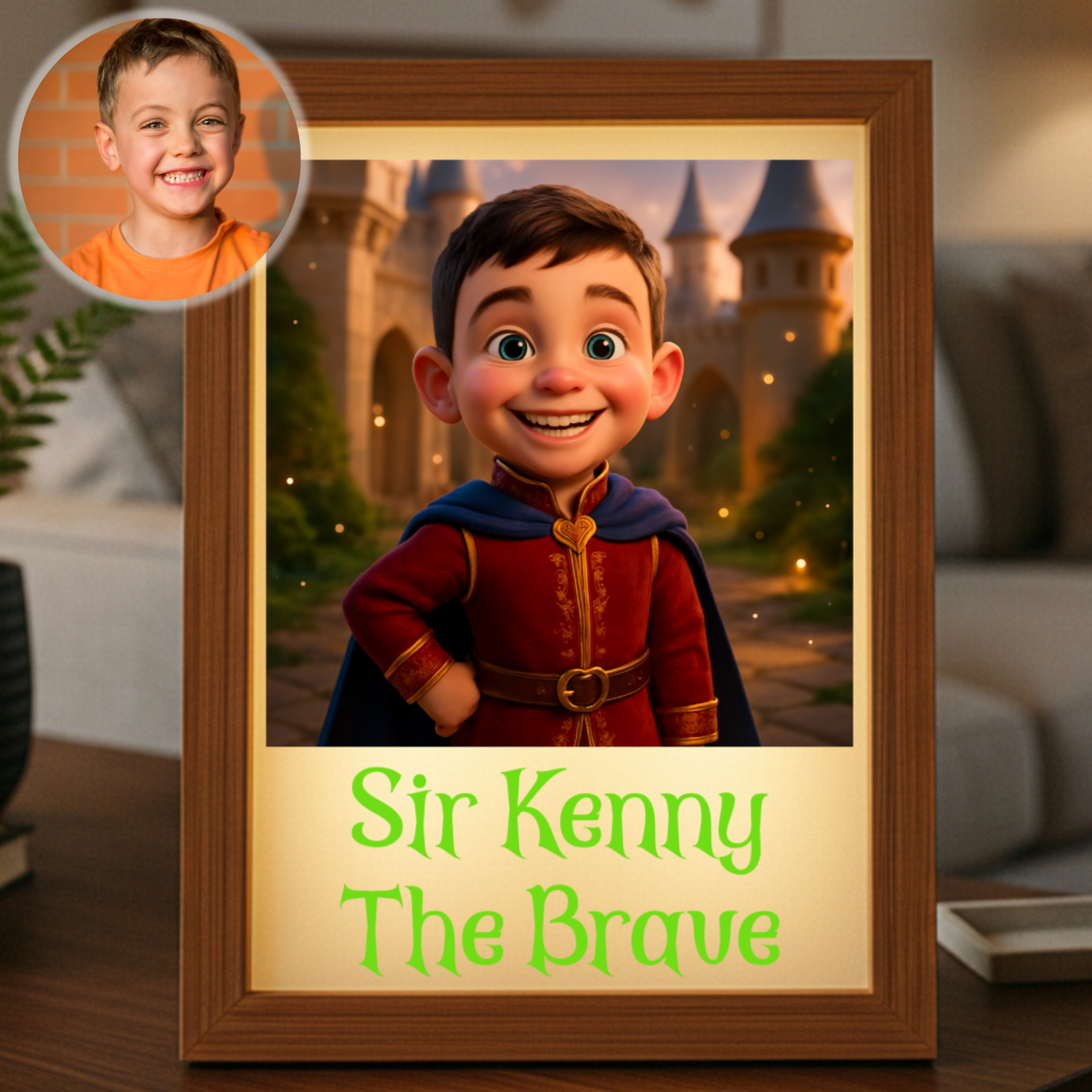 Custom Princess Kids Night Light