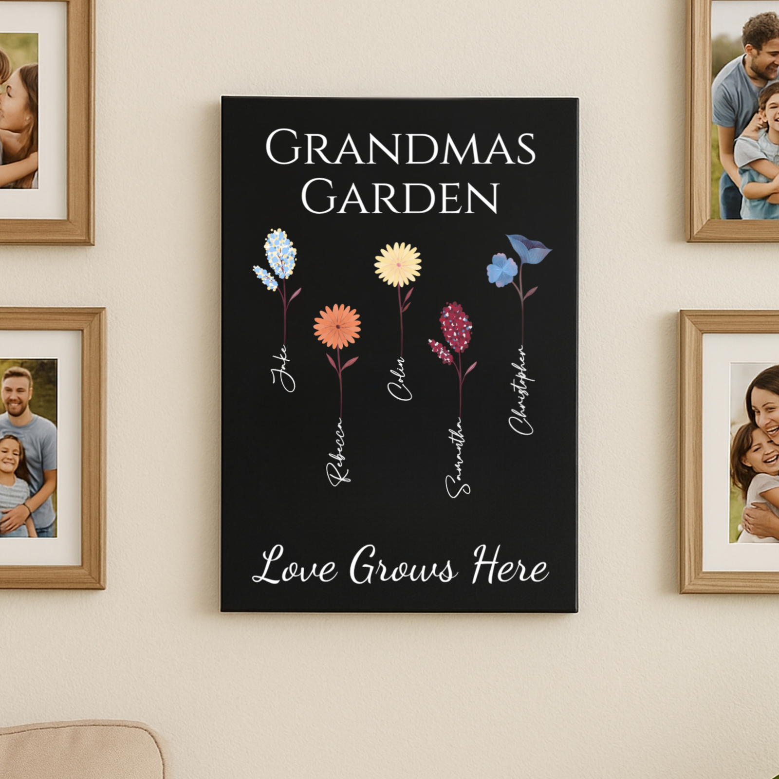 Our Family Garden Sign