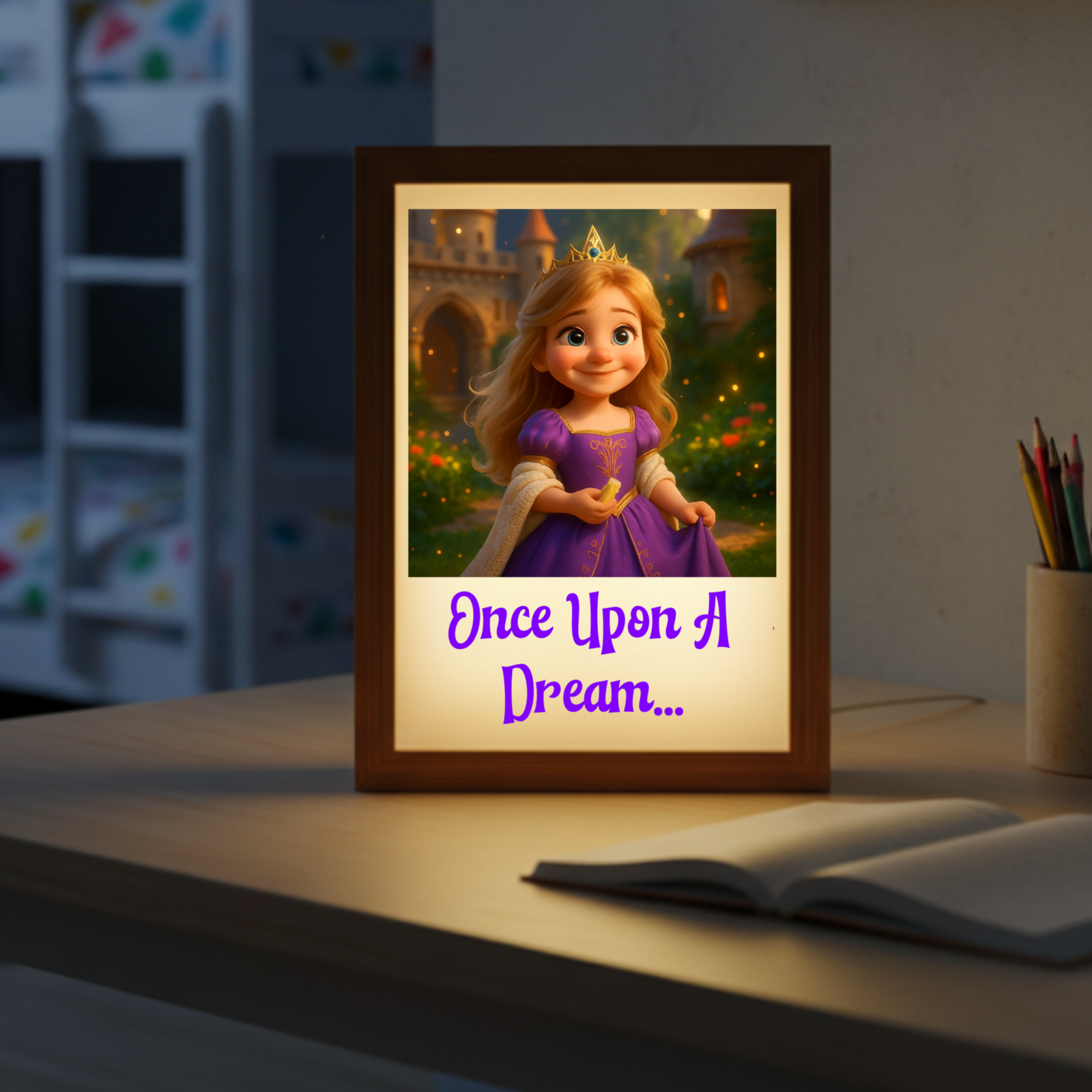 Custom Princess Kids Night Light