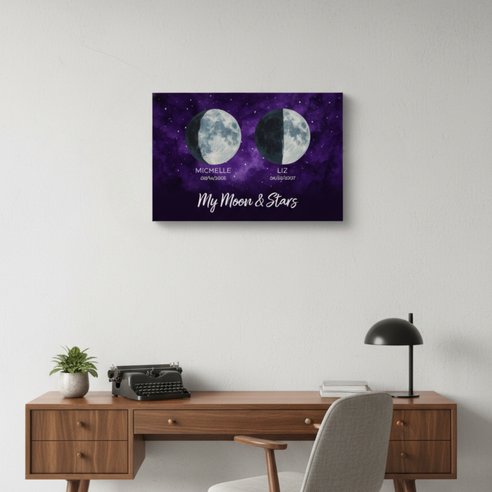 Mom's Night Sky Canvas Art