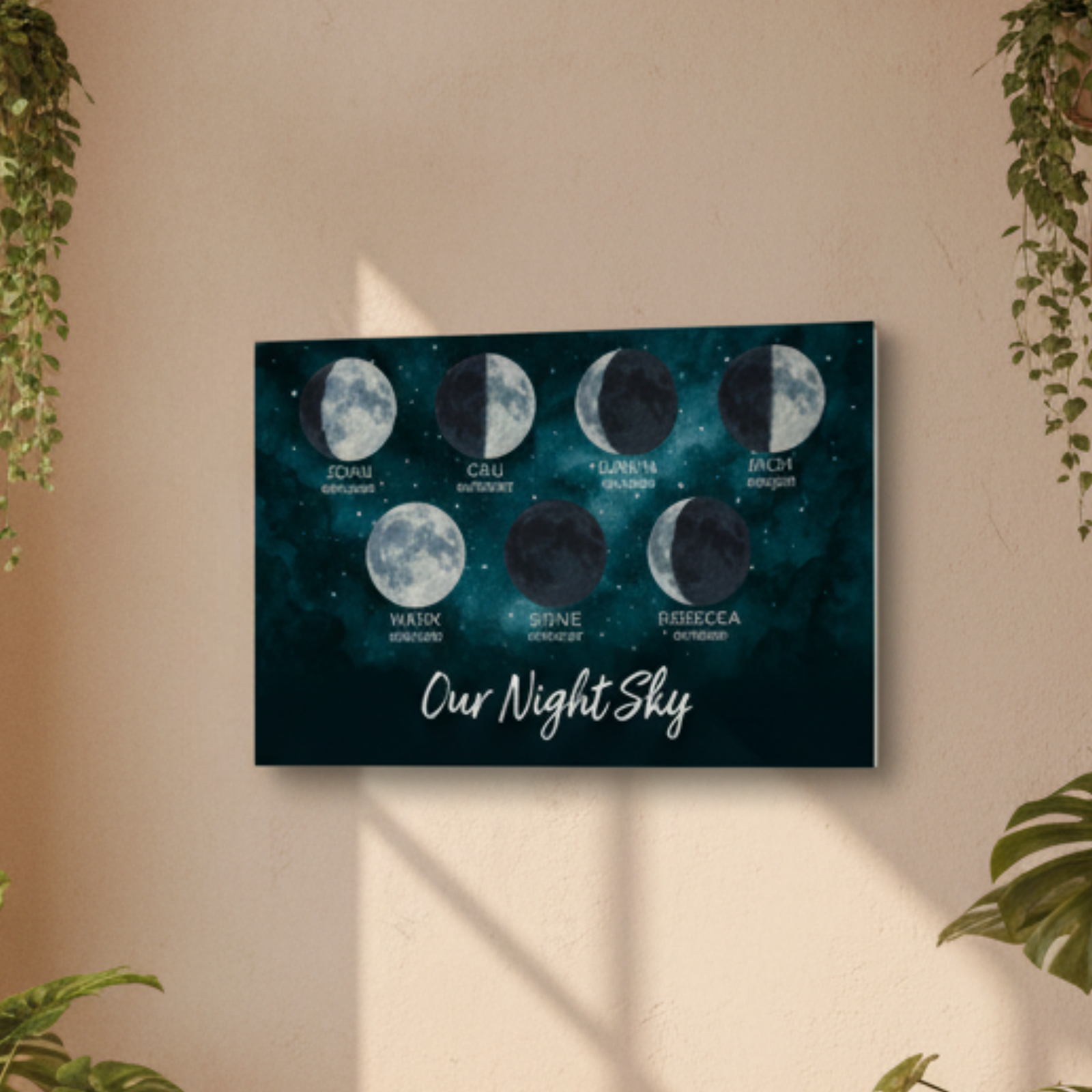 Mom's Night Sky Canvas Art