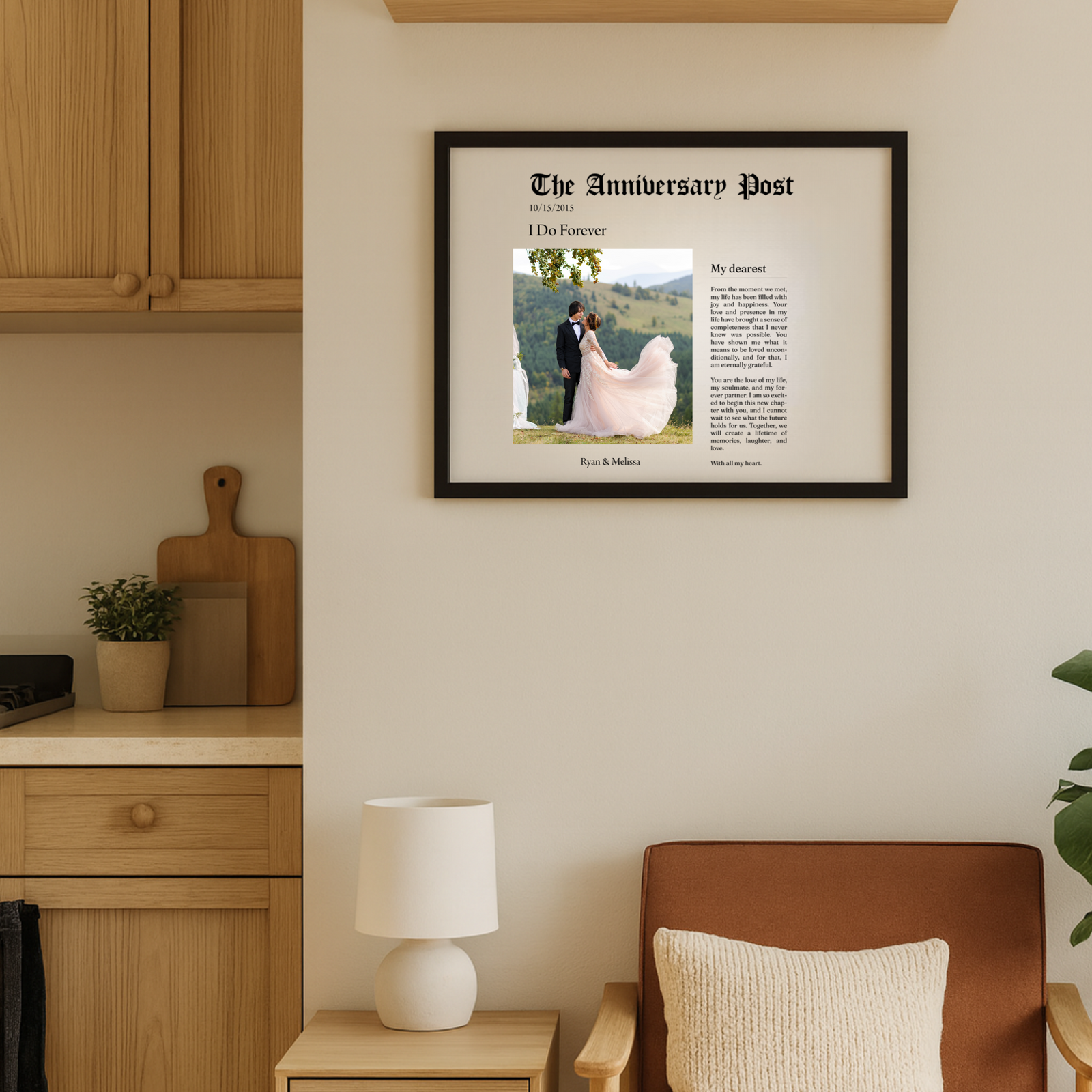 Anniversary Photo Frame