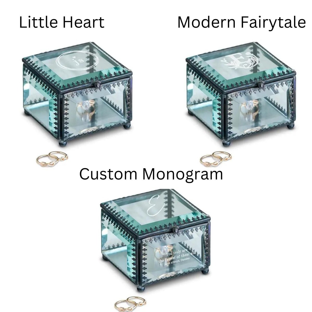 Personalized Vintage Treasure Keepsake Case for her, Customized Gifts for Women by Groovy Girl Gifts