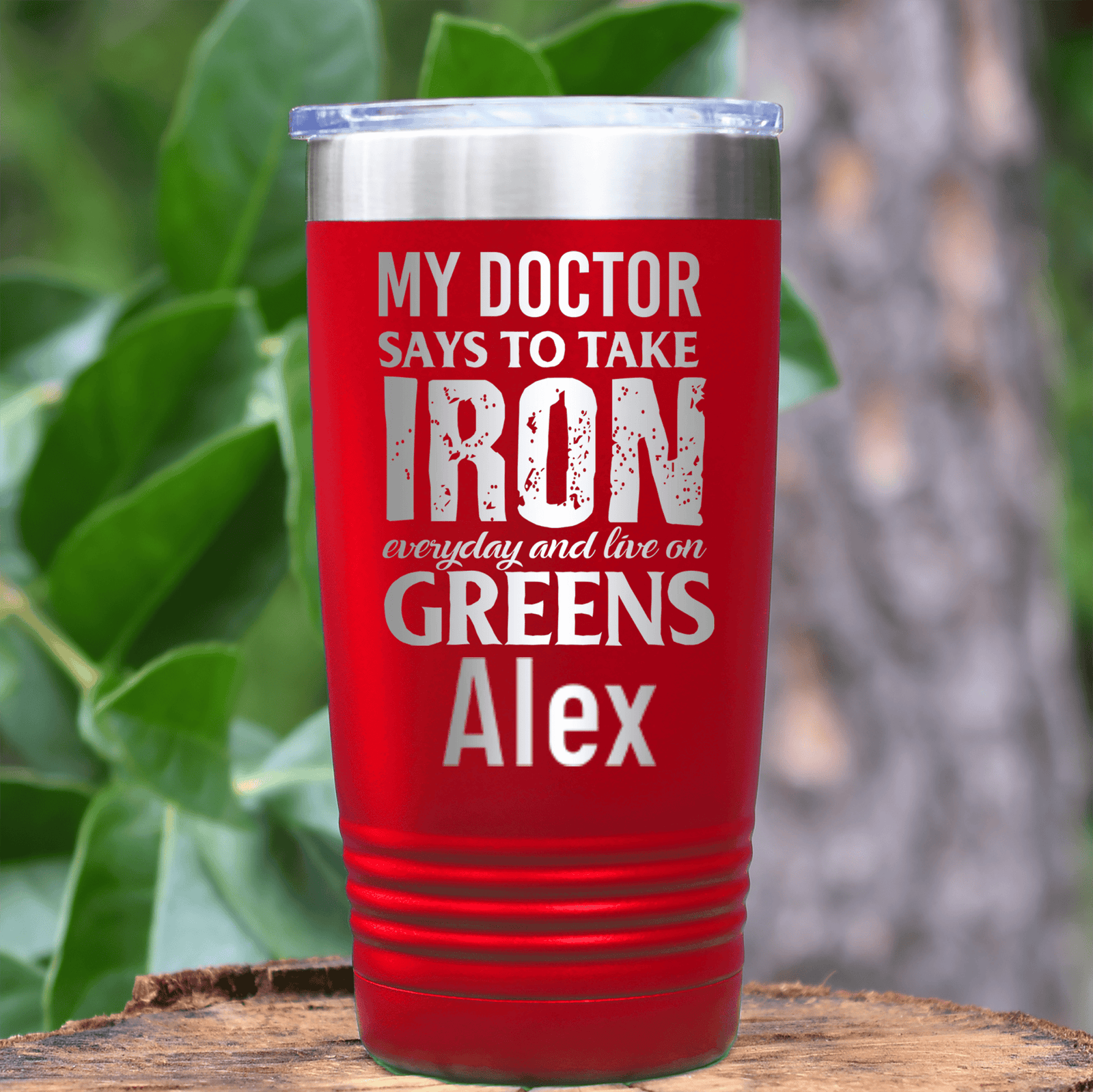 Red Golf Gifts For Her Tumbler With Doctors Orders For Golf Design
