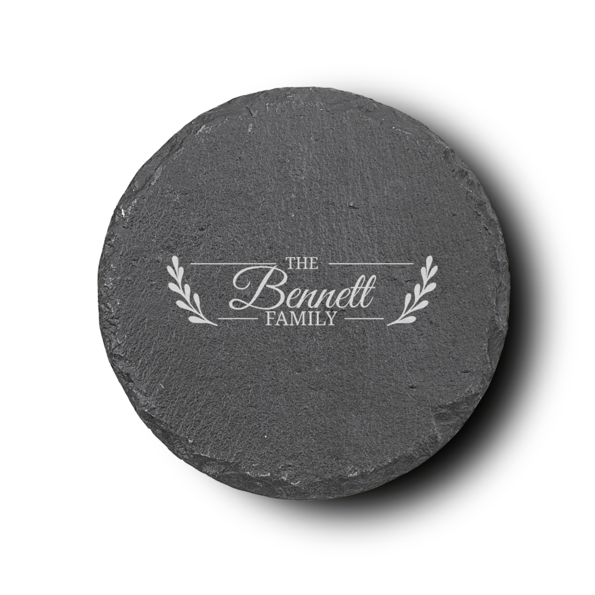 Personalized Flourishing Family Slate Coasters (Set of 4) for her, Customized Gifts for Women by Groovy Girl Gifts