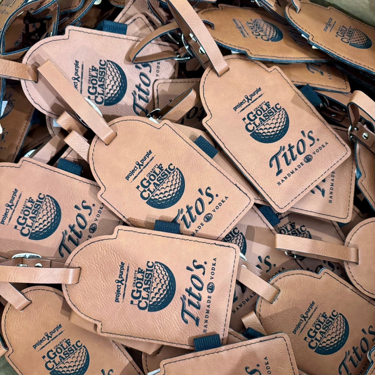 Personalized Custom Logo Bag Tag for her, Customized Gifts for Women by Groovy Girl Gifts