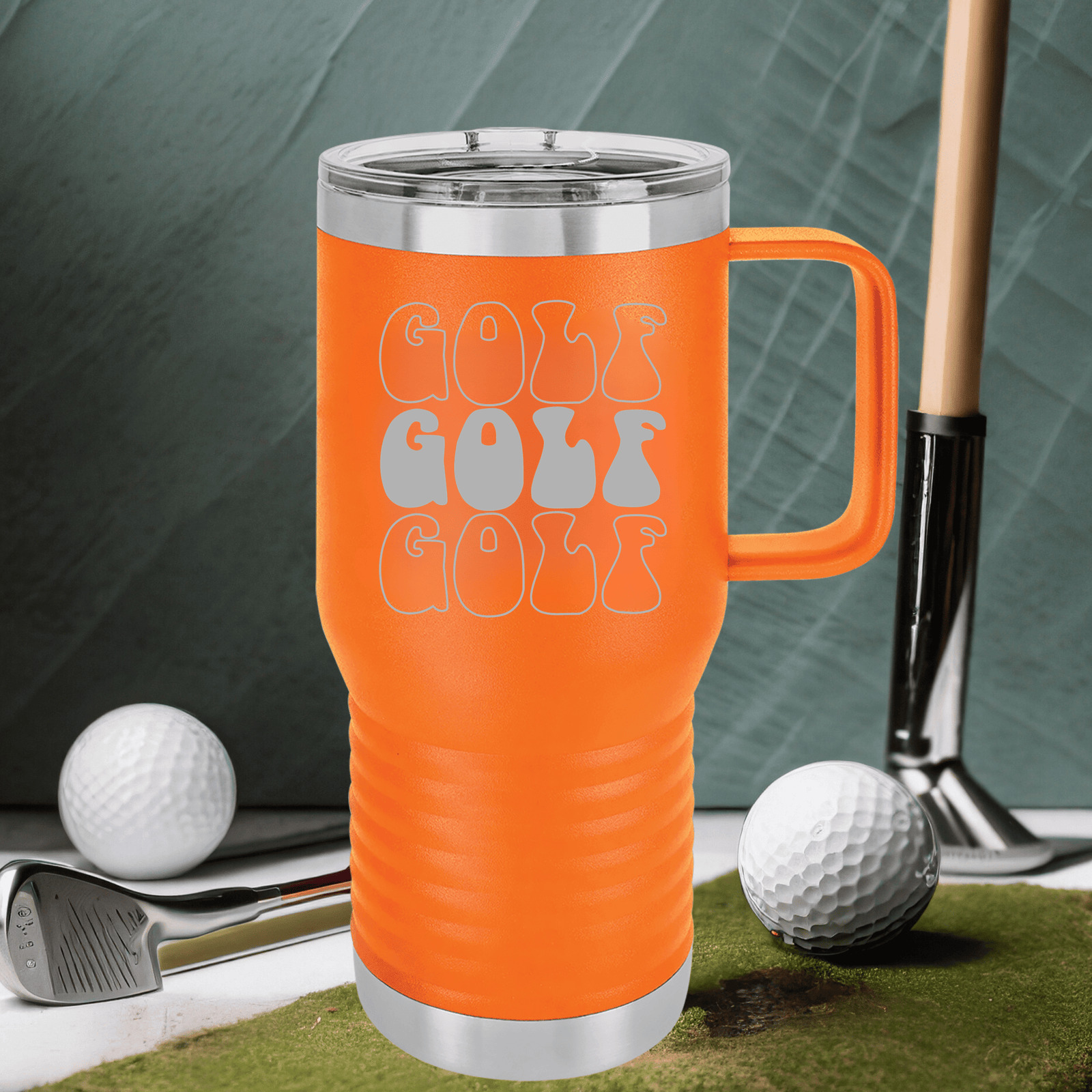 Personalized Birdie Bliss Golf Tumbler for her, Customized Gifts for Women by Groovy Girl Gifts
