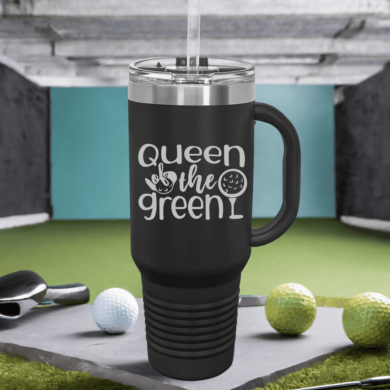 Stylish Mom's Birdie Buddy Tumbler with golf-themed design
golf mom tumbler