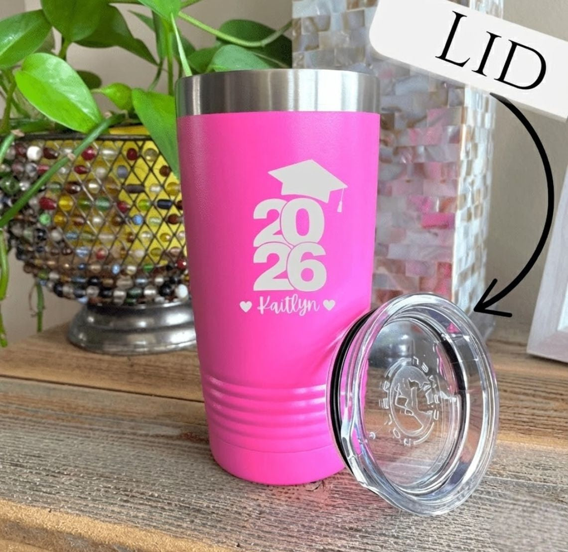Custom Name Grad Tumbler