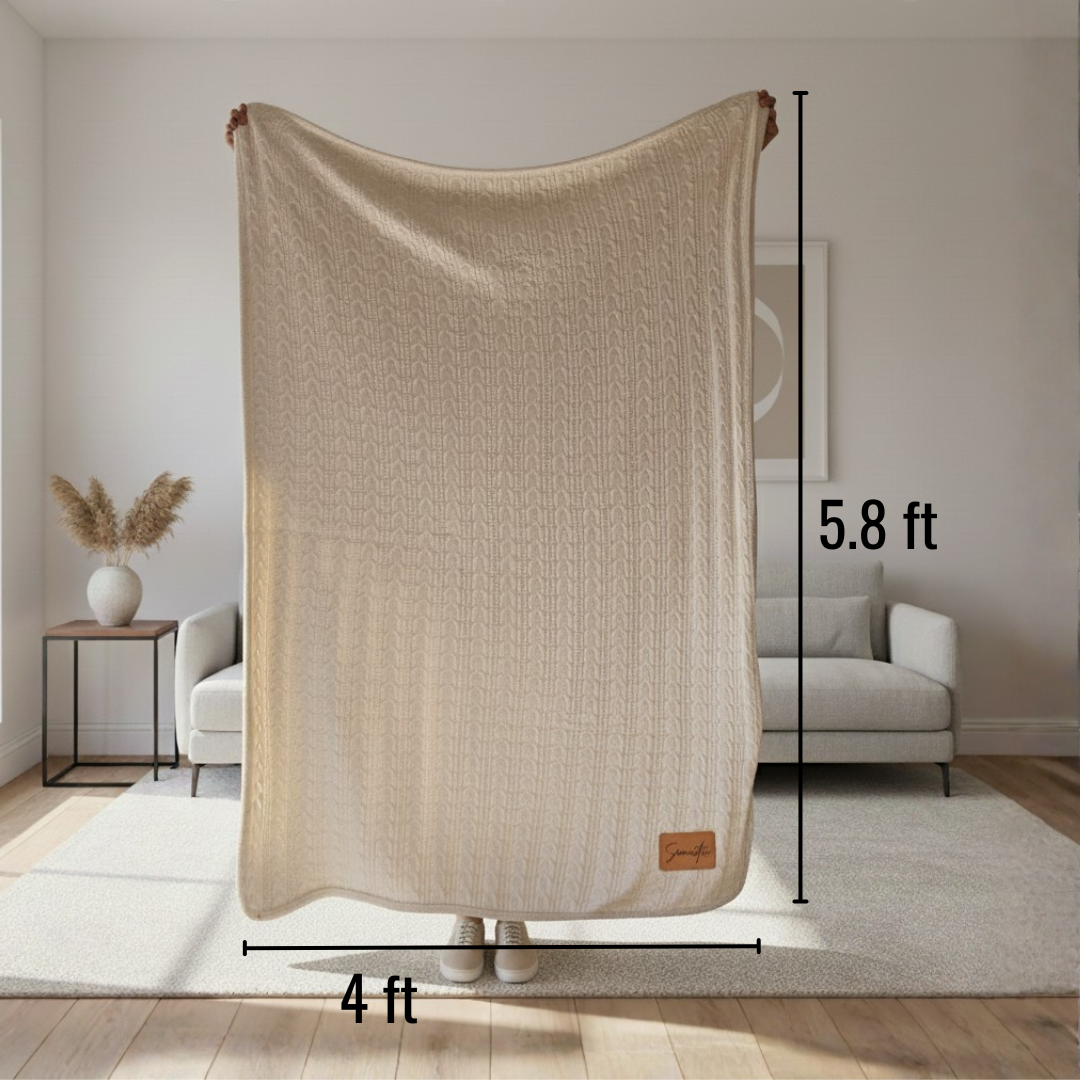 Cozy Embrace Personalized Blanket