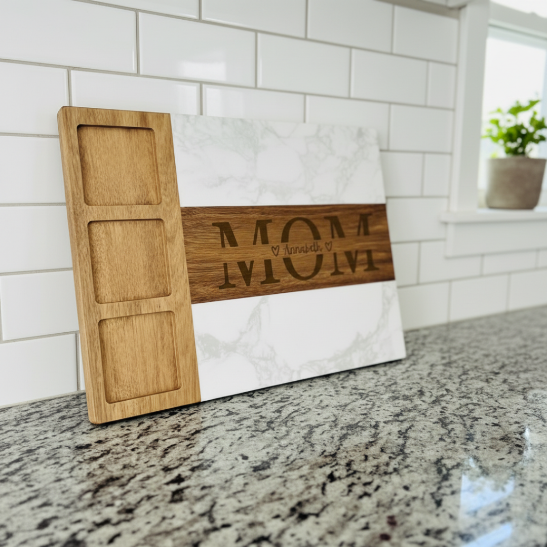 Mom's Cherished Children Charcuterie Board