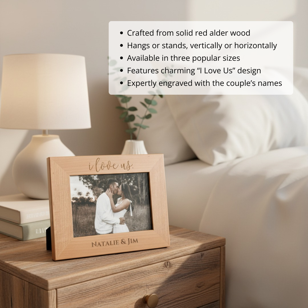 I Love Us Photo Frame
