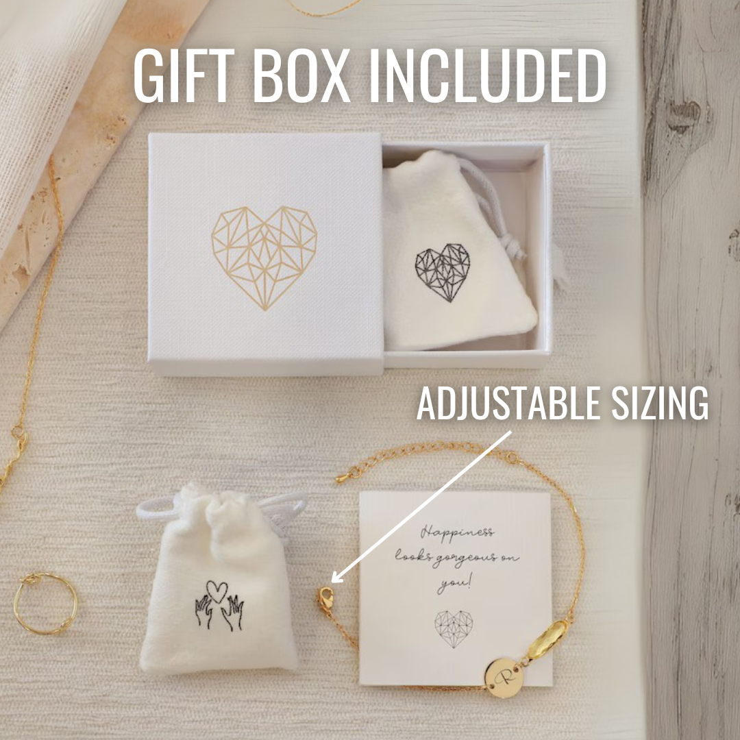 Custom Birthstone Personalized Bracelet