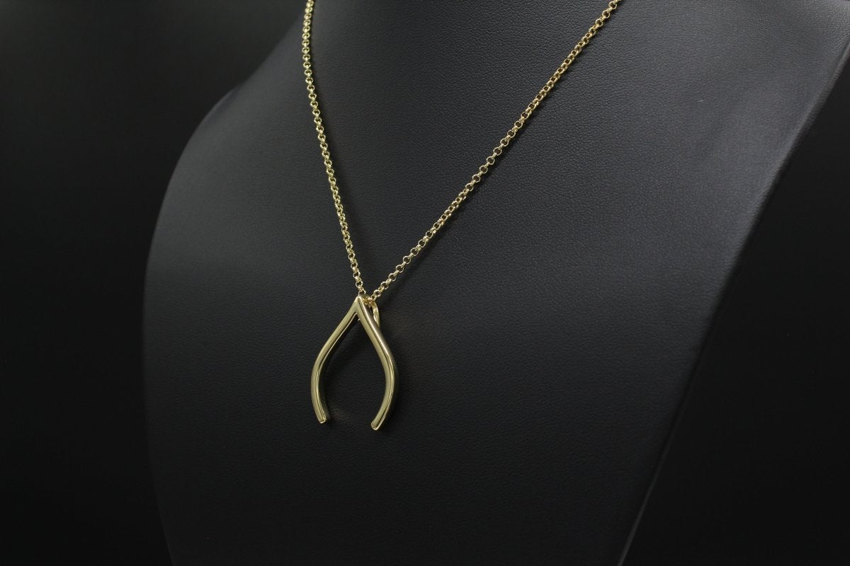 Personalized Ring Holder & Gold Wishbone Necklace for her, Customized Gifts for Women by Groovy Girl Gifts