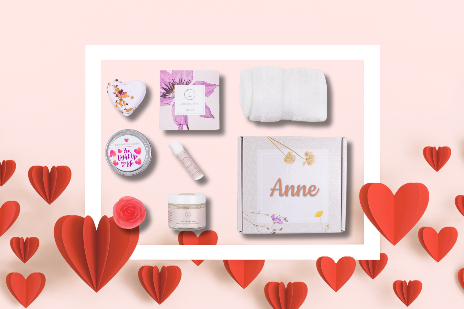 Romantic Care Package Gift Set for Her