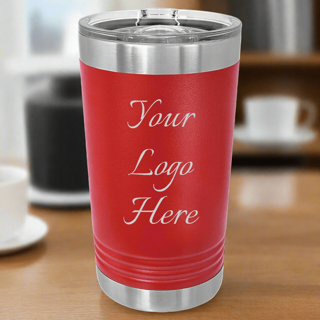 Personalized 16 oz. Company Logo Tumbler for her, Customized Gifts for Women by Groovy Girl Gifts