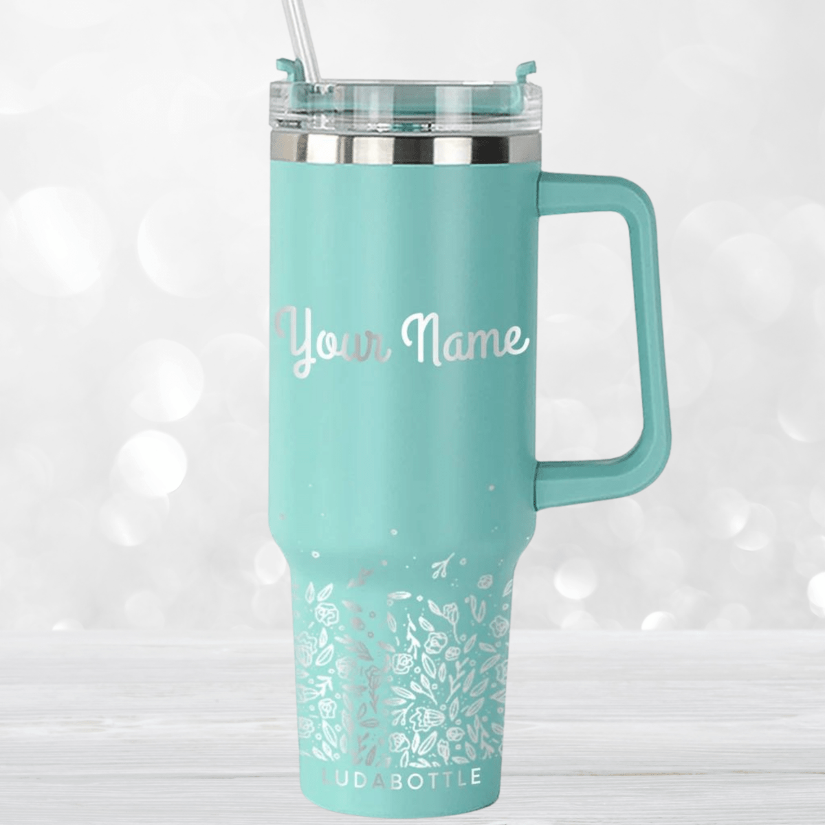 Personalized Wildflower Wonder Tumbler for her, Customized Gifts for Women by Groovy Girl Gifts