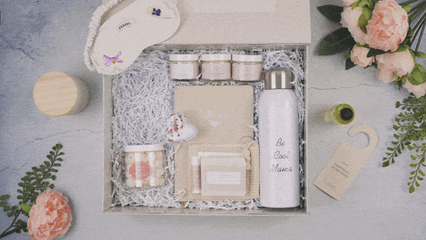 Personalized Mom's Spa Day Escape Package for her, Customized Gifts for Women by Groovy Girl Gifts