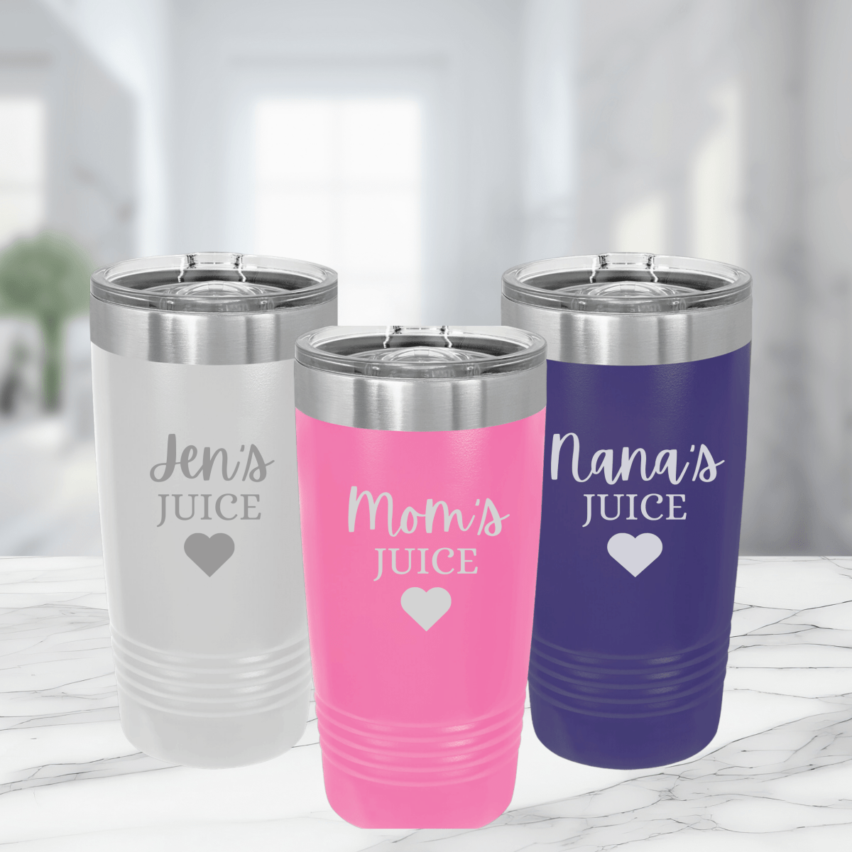 Personalized Her Happy Hour Tumbler for her, Customized Gifts for Women by Groovy Girl Gifts