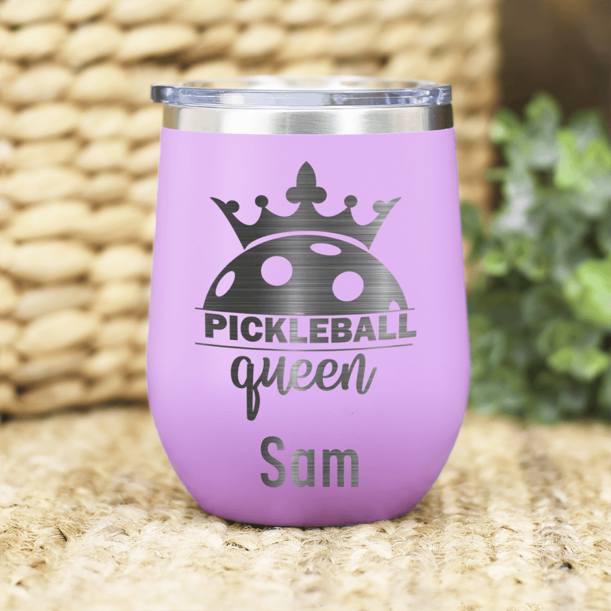 Personalized Pickle Queen Wine Tumbler for her, Customized Gifts for Women by Groovy Girl Gifts
