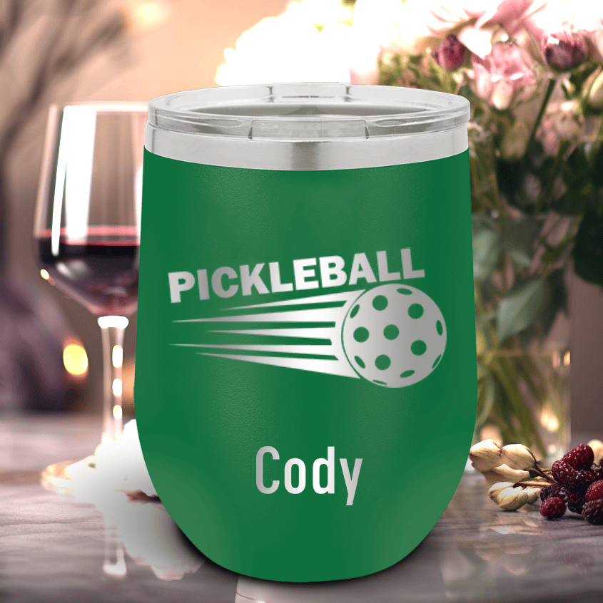 Personalized Pickle Sport Wine Tumbler for her, Customized Gifts for Women by Groovy Girl Gifts