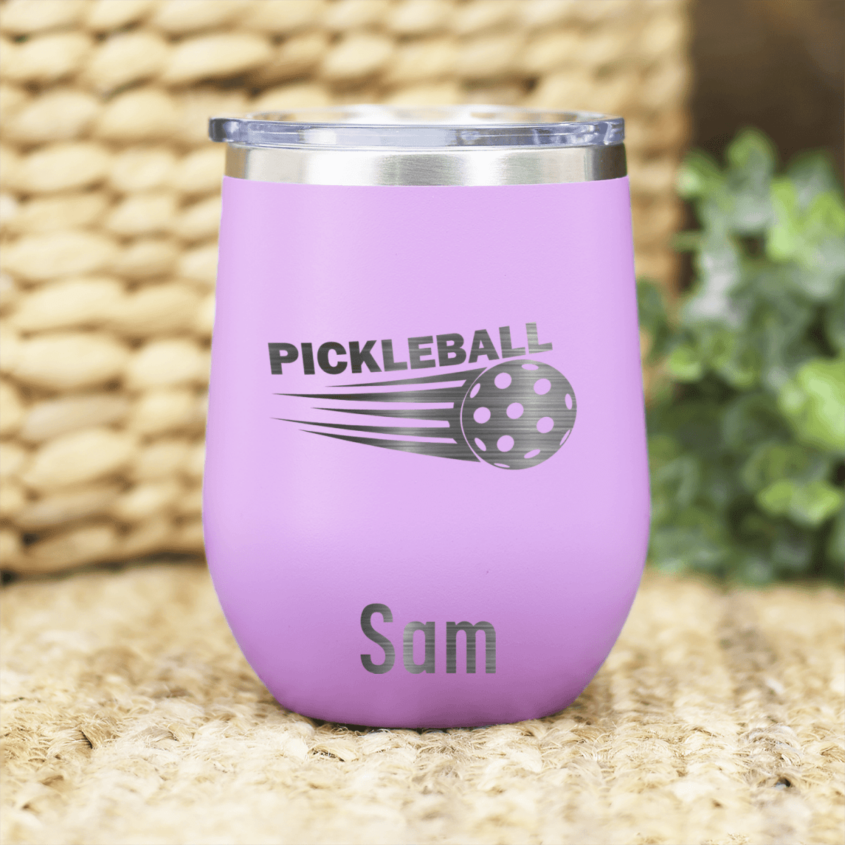 Personalized Pickle Sport Wine Tumbler for her, Customized Gifts for Women by Groovy Girl Gifts