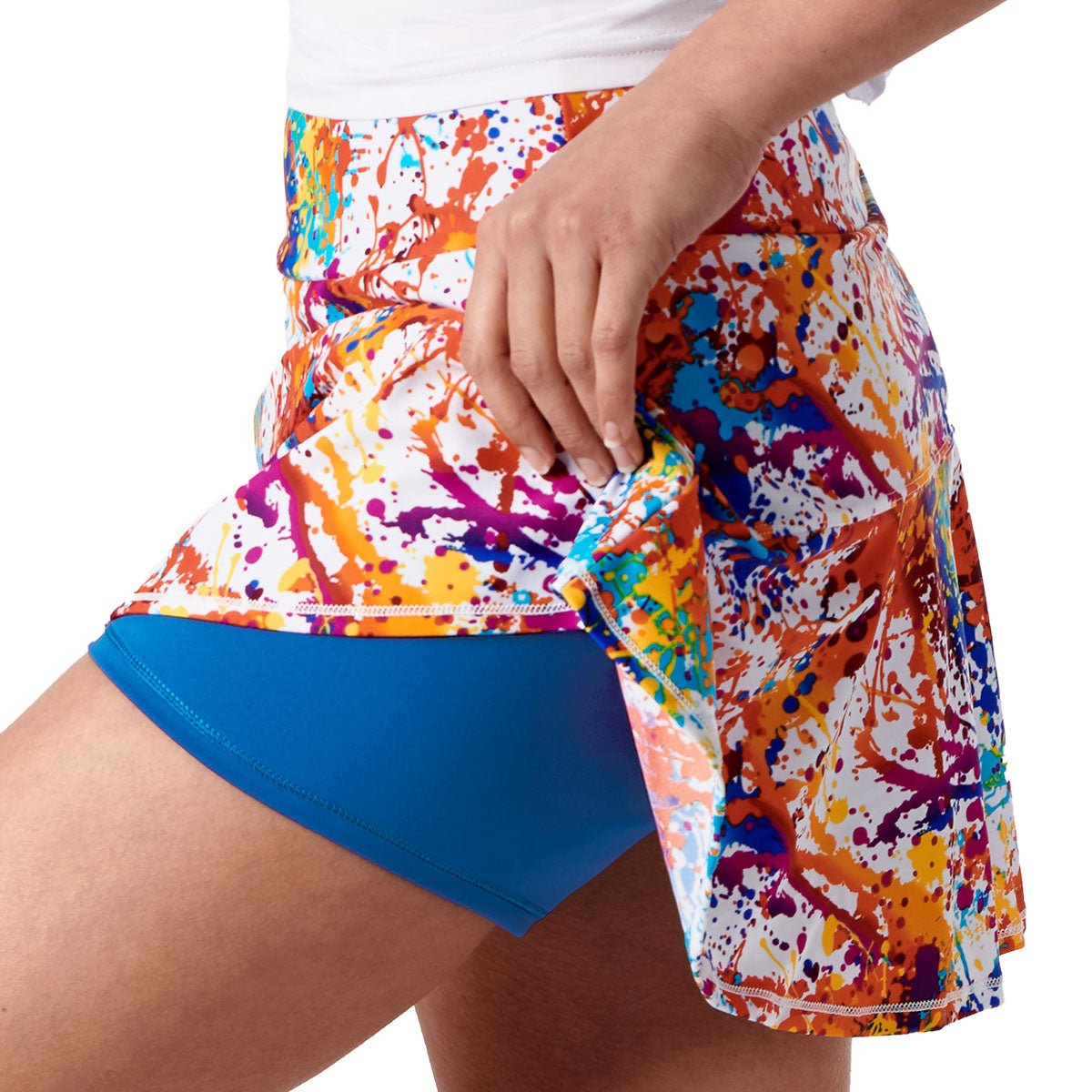 Personalized Splatter Paint Swing Skirt for her, Customized Gifts for Women by Groovy Girl Gifts