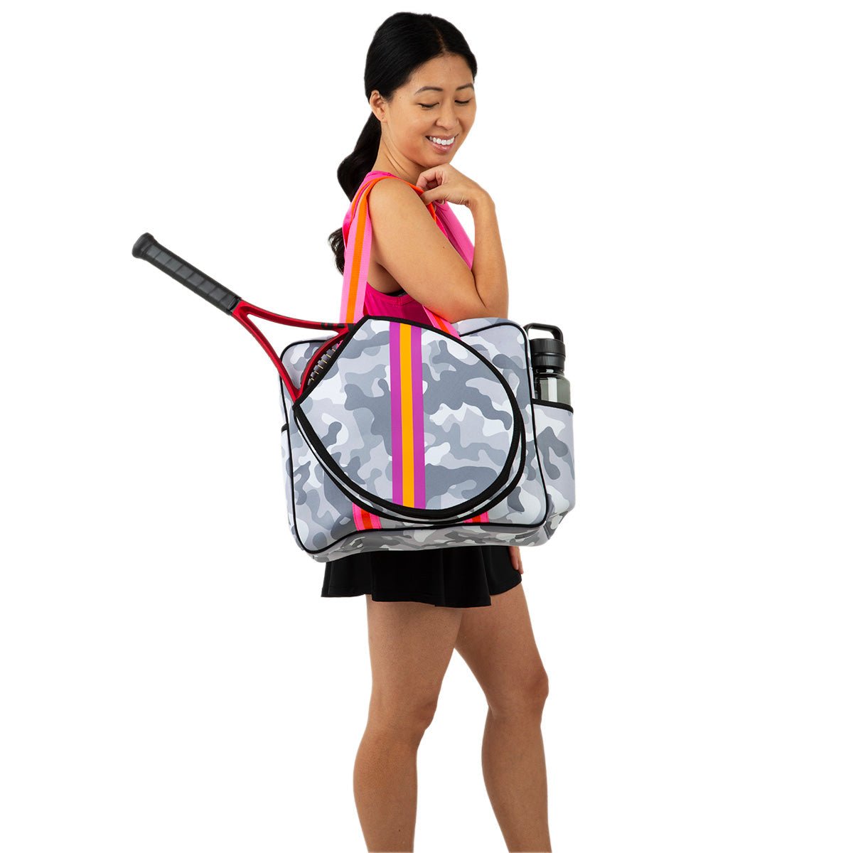 Personalized Hampton Tennis Bag for her, Customized Gifts for Women by Groovy Girl Gifts