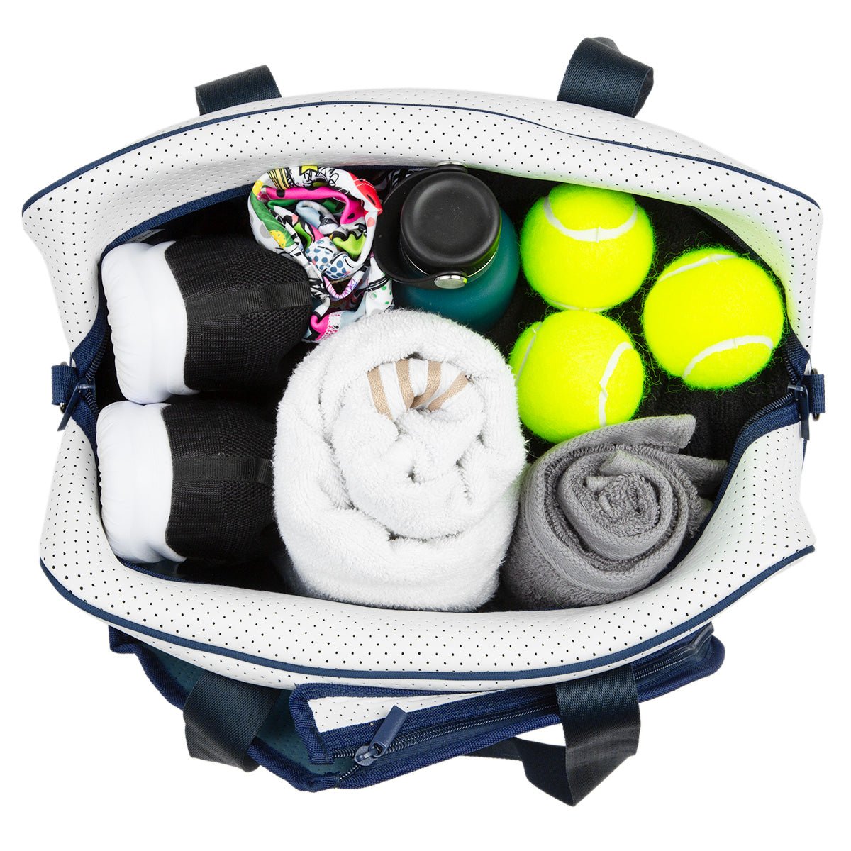 Personalized Hampton Tennis Bag for her, Customized Gifts for Women by Groovy Girl Gifts