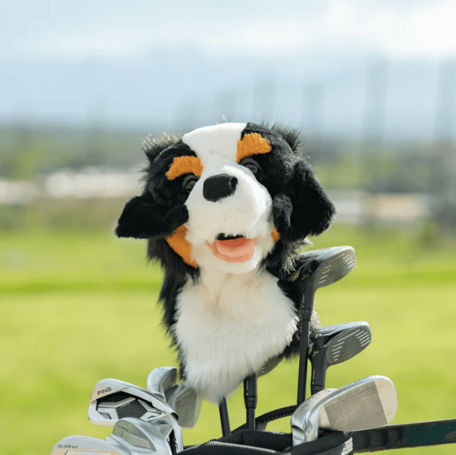 Personalized Dog Golf Headcovers for her, Customized Gifts for Women by Groovy Girl Gifts